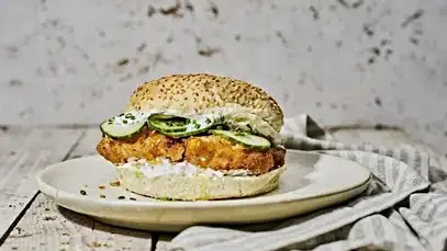 burger végétarien Saint Anne-1